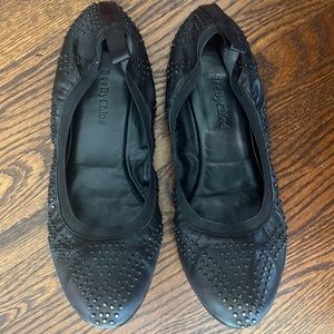 Black Chloe ballerina flat